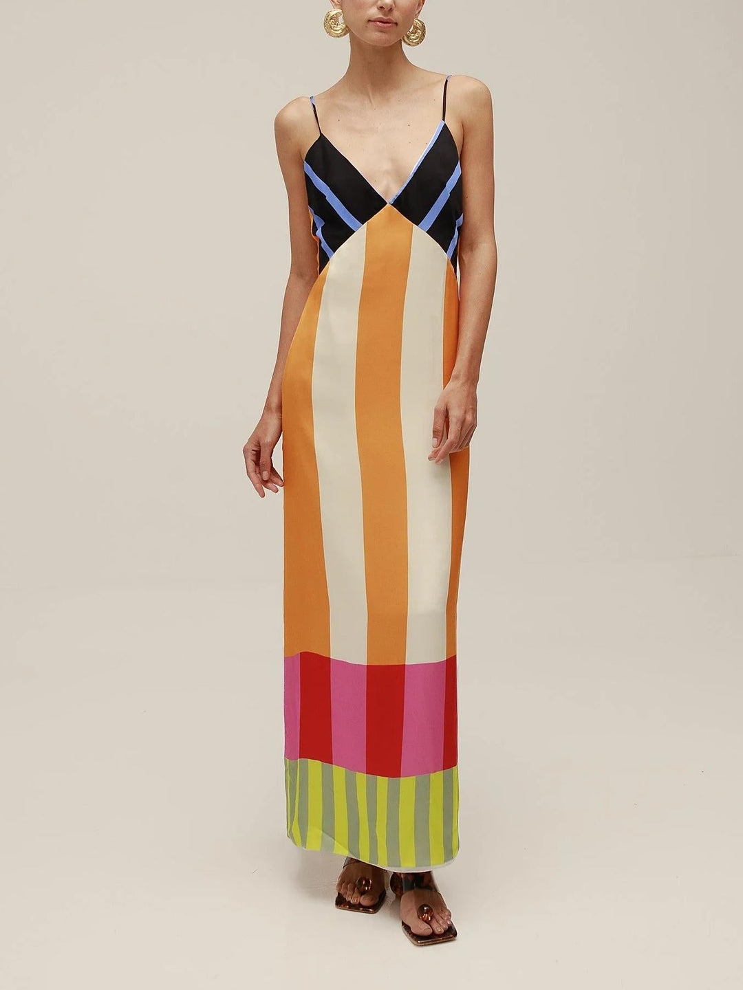 Elsa - Multicolor Maxi Dress