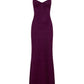Blossom Belle Maxi Dress Plum