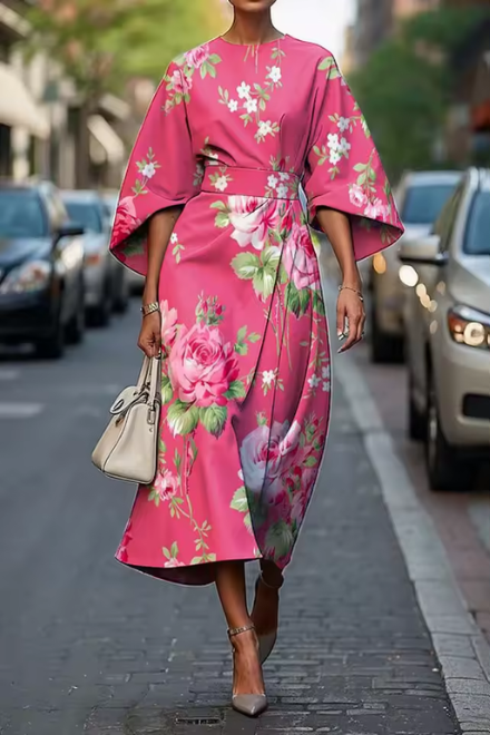Celeste -  Elegant floral dress