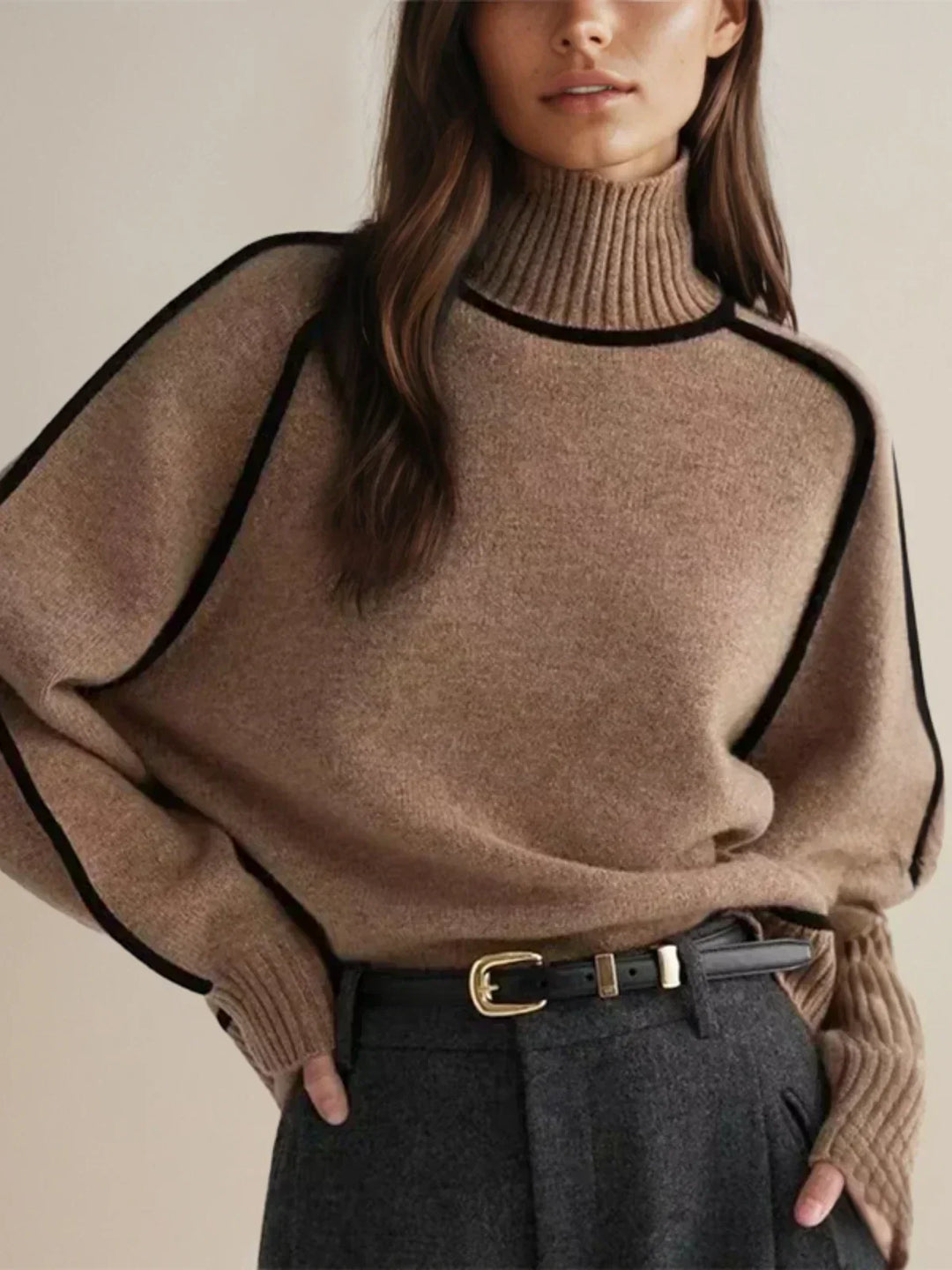 Donna | Cashmere Turtleneck sweater