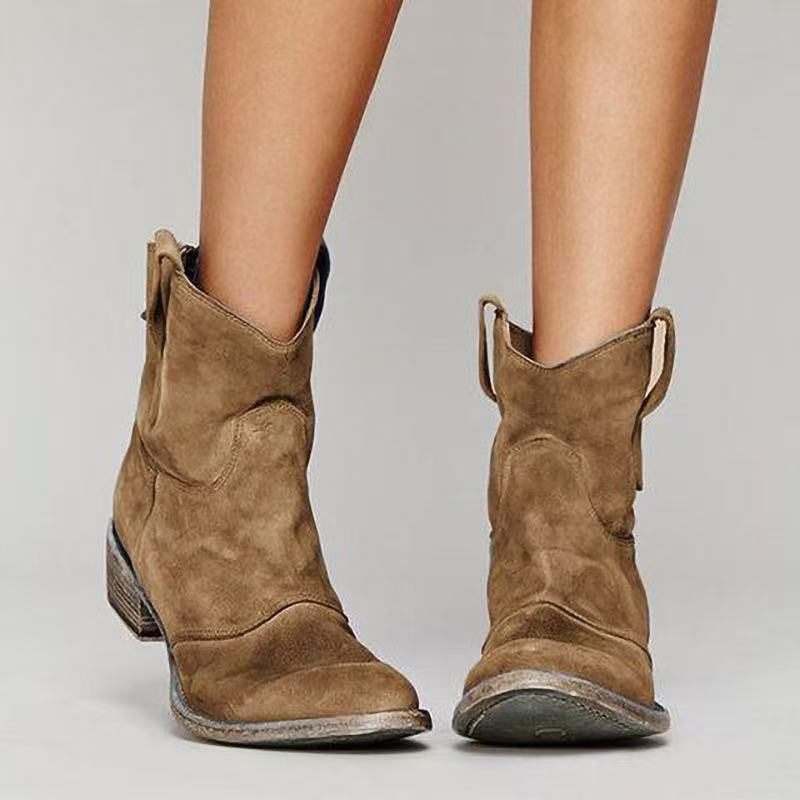 Sophie – Elegant Suede Ankle Boots