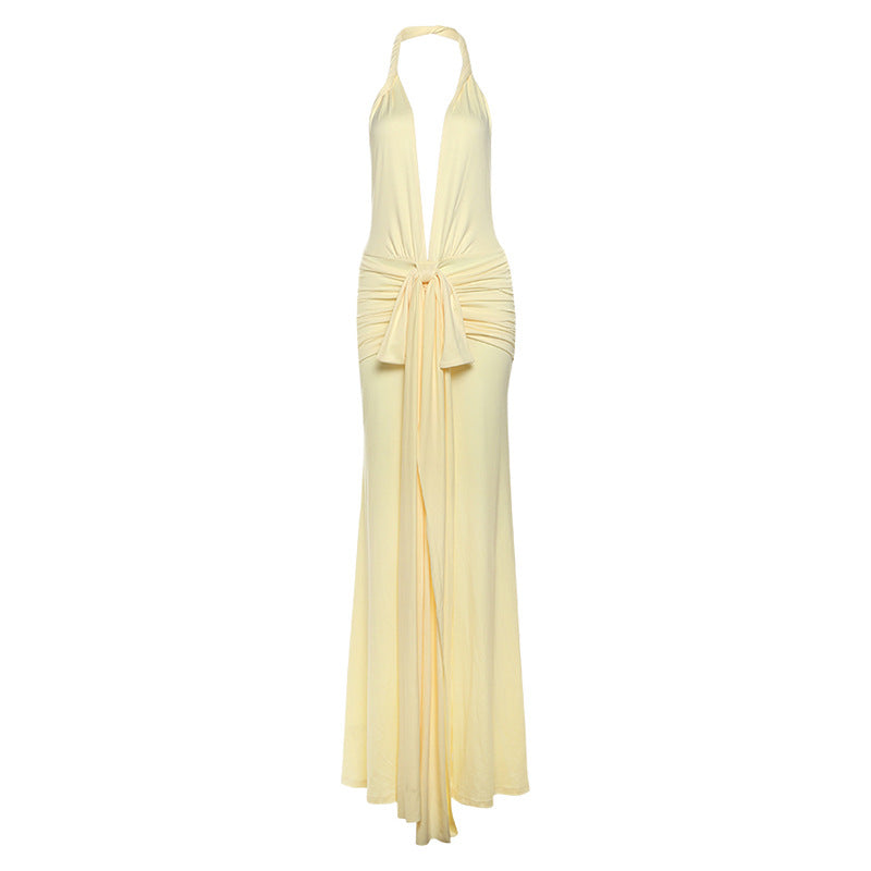 Grace - Halter Maxi Dress