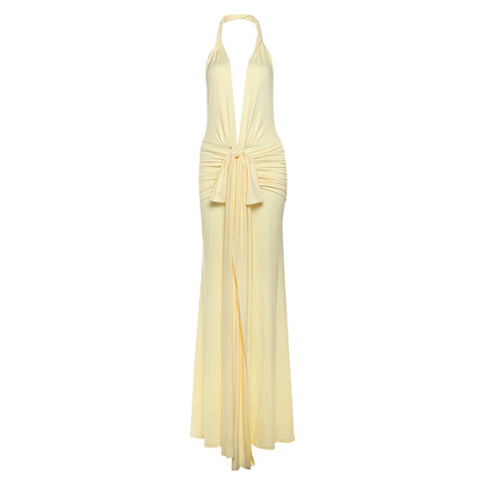 Grace - Halter Maxi Dress