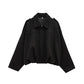 Women's Suede Oversized Bomber Jacket
