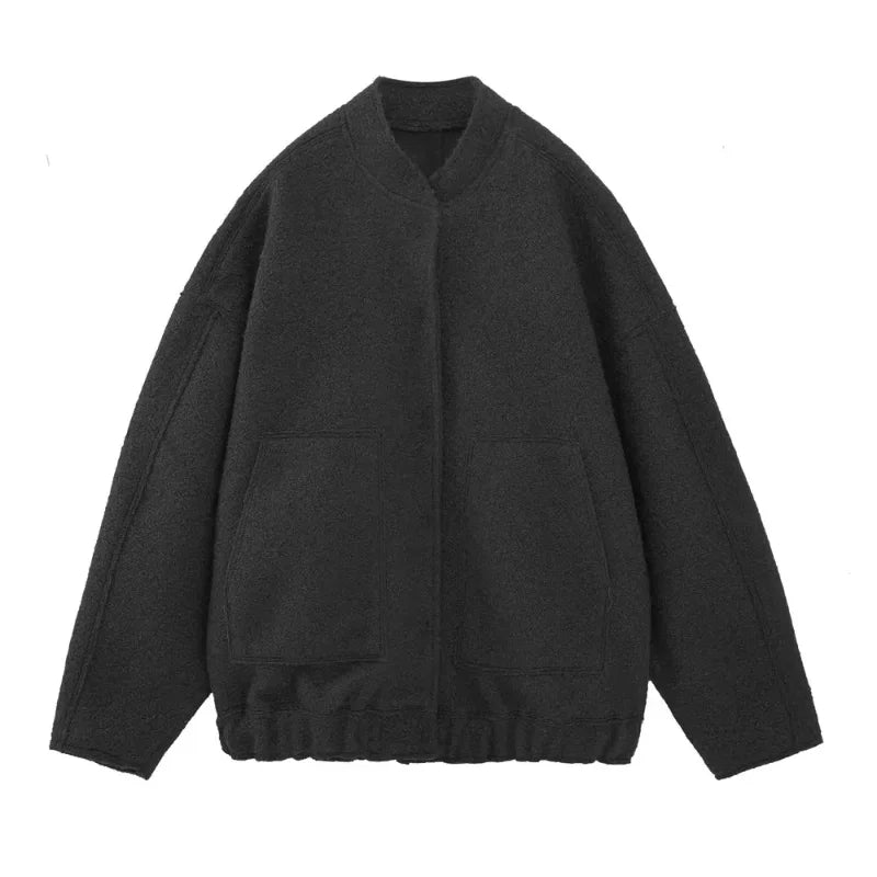 Barbara | Oversized Bomber Jacket