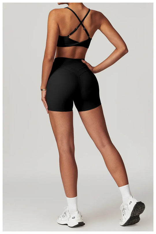Miley Shorts Sports Bra Set