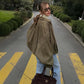 Women's Suede Oversized Bomber Jacket
