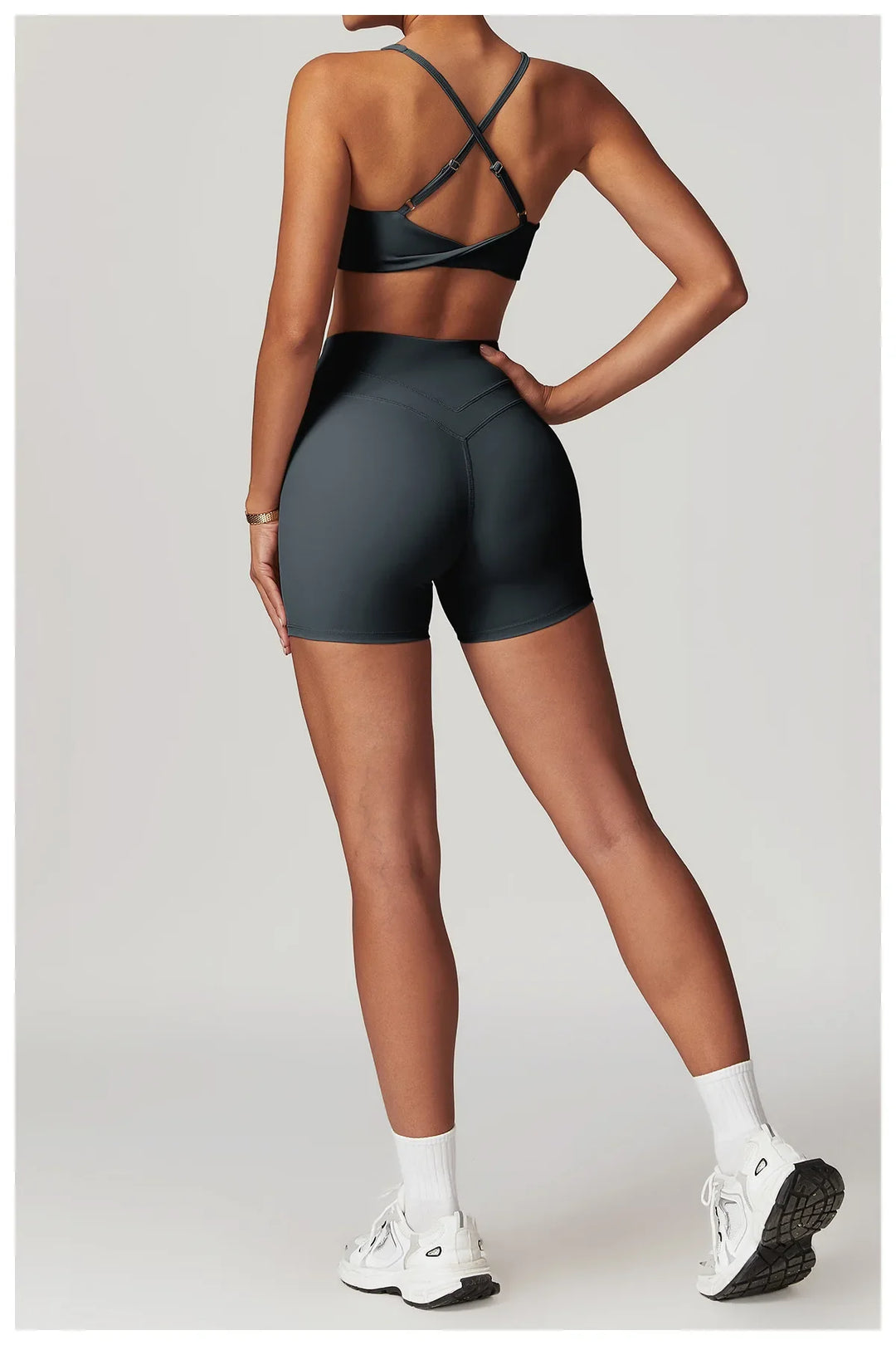 Miley Shorts Sports Bra Set
