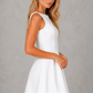 Women’s Bubble Hem Mini Dress for Party & Evening Wear