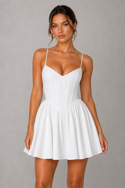 Women’s Corset Mini Dress with Sweetheart Neckline for Party & Occasion Wear