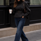 Women’s Cropped Trench Coat with Tailored Silhouette for Casual & Smart Wear