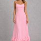 Women’s Flowing Midi Dress with Defined Waist for Everyday & Occasion Wear