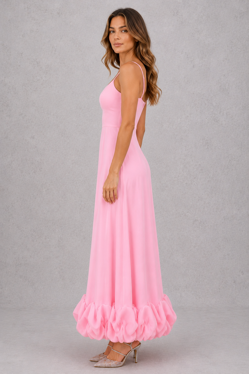 Women’s Flowing Midi Dress with Defined Waist for Everyday & Occasion Wear