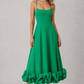 Women’s Flowing Midi Dress with Defined Waist for Everyday & Occasion Wear