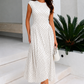 Women’s High Neck Polka Dot Maxi Dress - By Hayley
