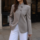 Women’s Lightweight Travel Blazer with Tailored Fit for Spring & Smart Casual Wear