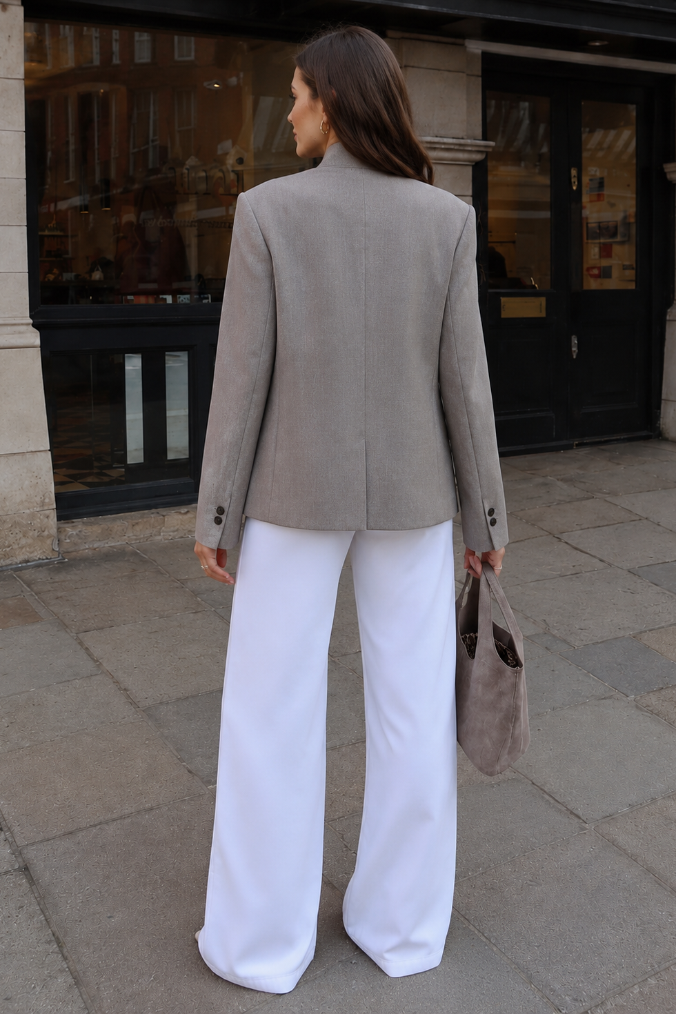 Women’s Lightweight Travel Blazer with Tailored Fit for Spring & Smart Casual Wear
