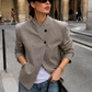 Women’s Lightweight Travel Blazer with Tailored Fit for Spring & Smart Casual Wear