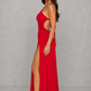 Women’s Maxi Dress with Side Split for Evening & Occasion Wear