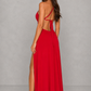 Women’s Maxi Dress with Side Split for Evening & Occasion Wear