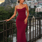Women’s Mesh Corset Top with Draped Bust & Detachable Scarf for Party & Evening Wear