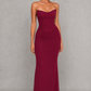 Women’s Mesh Corset Top with Draped Bust & Detachable Scarf for Party & Evening Wear