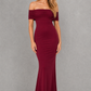 Women’s Off-Shoulder Pleated Maxi Dress for Formal & Evening Wear