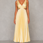 Women’s Pleated Midi Dress for Elegant Day & Occasion Wear