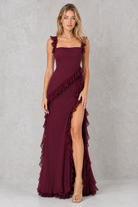 Women’s Split Detail Occasion Dress – By Hayley