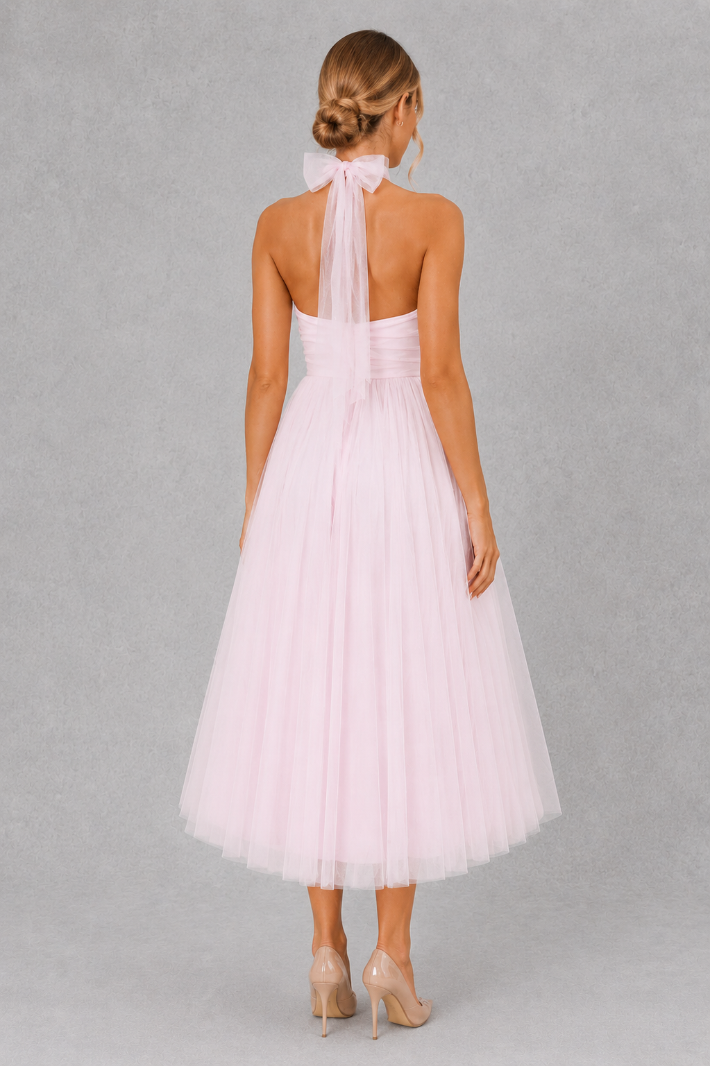Women’s Tulle Maxi Dress for Wedding Party & Formal Occasion Wear