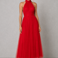 Women’s Tulle Maxi Dress for Wedding Party & Formal Occasion Wear