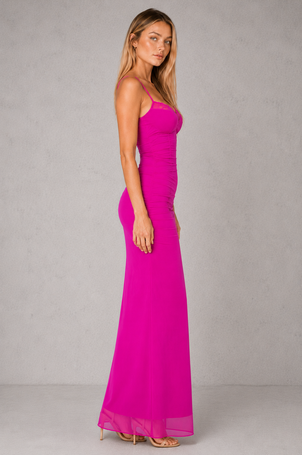 Women’s Underwired Lace Mesh Dress – By Hayley