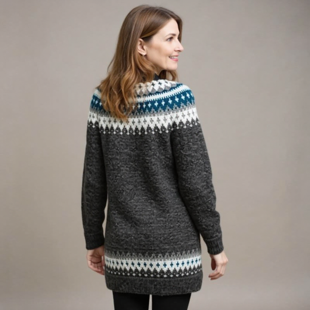 Althea | Vintage Icelandic Cardigan
