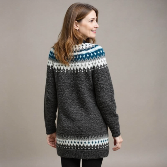 Althea | Vintage Icelandic Cardigan