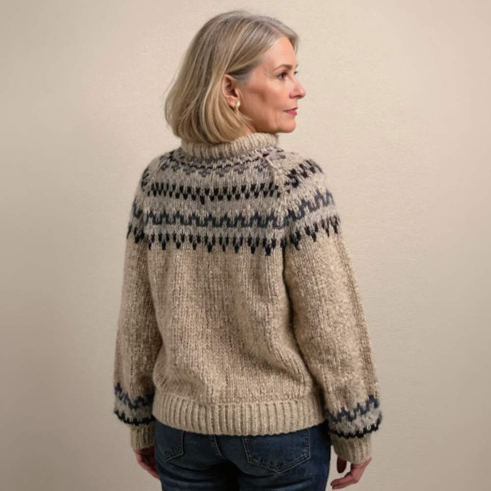 Ashley | Vintage Handcrafted Icelandic Cardigan