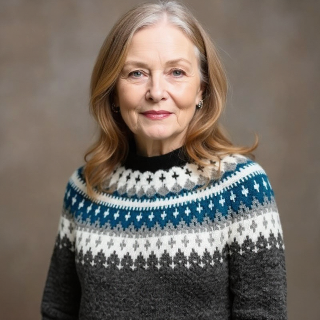 Althea | Vintage Icelandic Cardigan