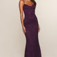 Blossom Belle Maxi Dress Plum