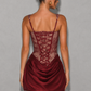 Women’s Lace Corset Mini Dress for Party & Special Occasion Wear
