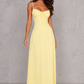 Women’s Sleeveless Lace-Up Maxi Dress