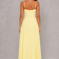 Women’s Sleeveless Lace-Up Maxi Dress