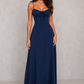 Women’s Sleeveless Lace-Up Maxi Dress