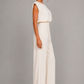 Women's Sleeveless Wide Leg Jumpsuit - Elegant Occasion & Wedding Guest Jumpsuit