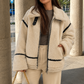 Women’s Teddy Lammy Coat with Plush Lining for Winter & Casual Wear